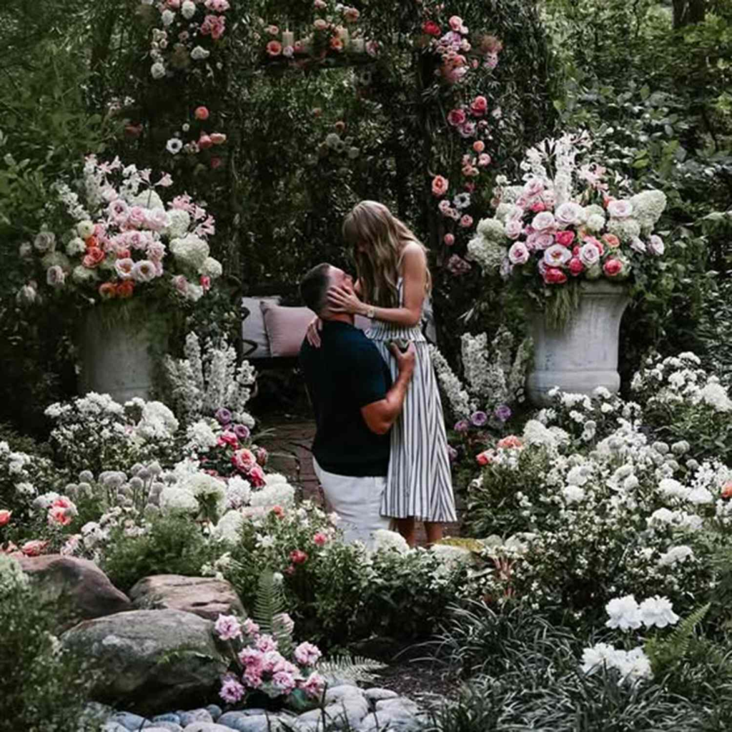 Taylor Swift and Travis Kelce during their engagement