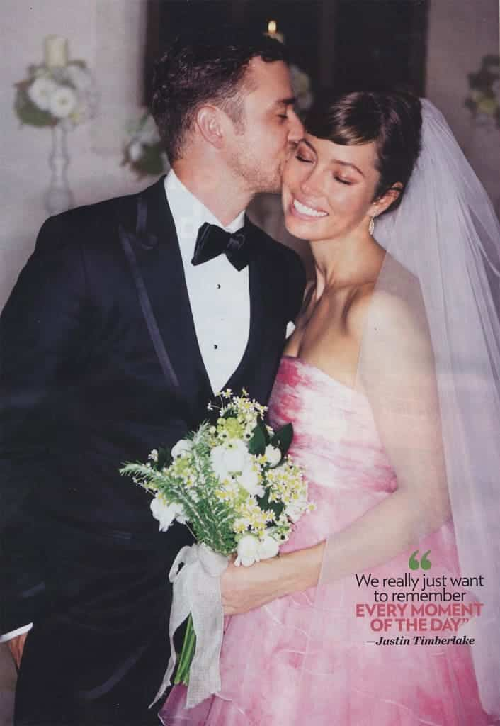 Justin Timberlake and Jessica Biel wedding