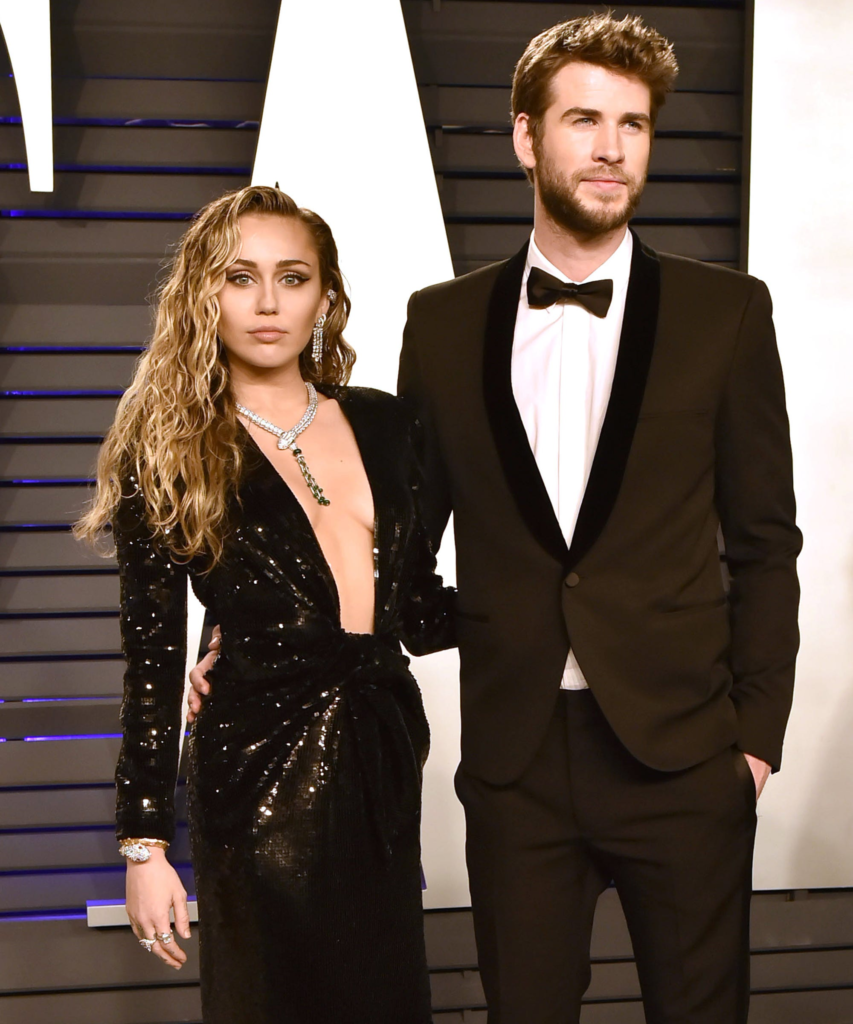 Miley Cyrus and Liam Hemsworth