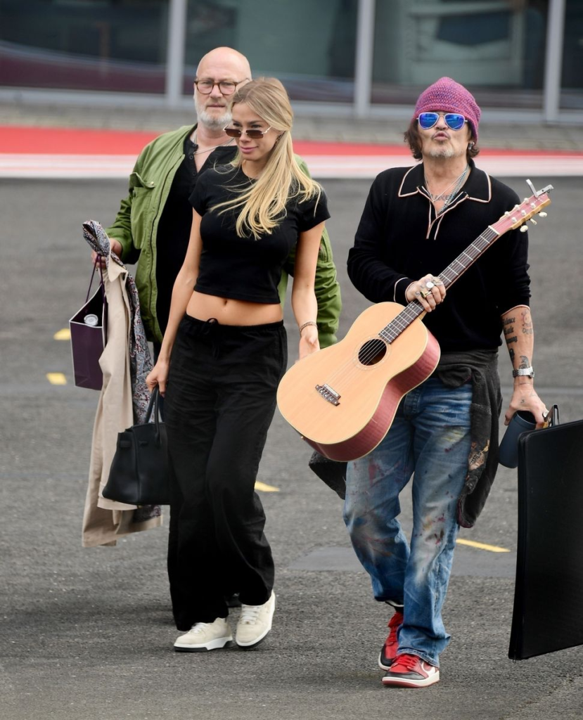 Johnny Depp and Yulia Vlasova