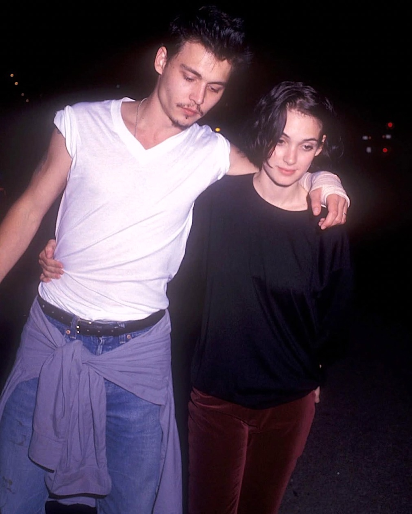 Johnny Depp and Winona Ryder