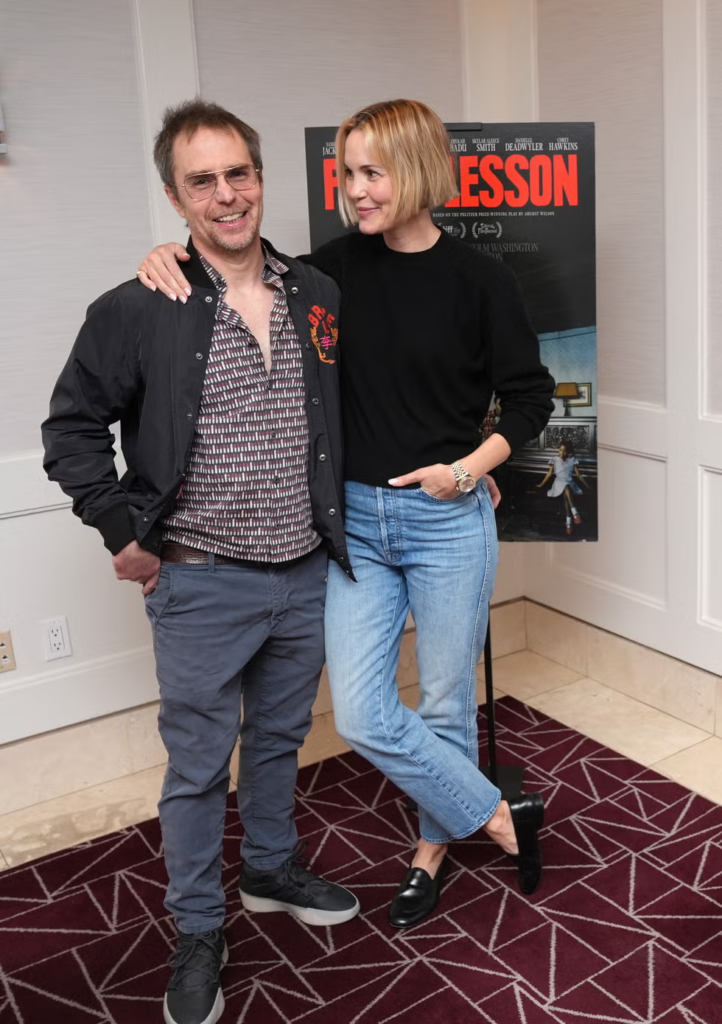 Sam Rockwell and Leslie Bibb