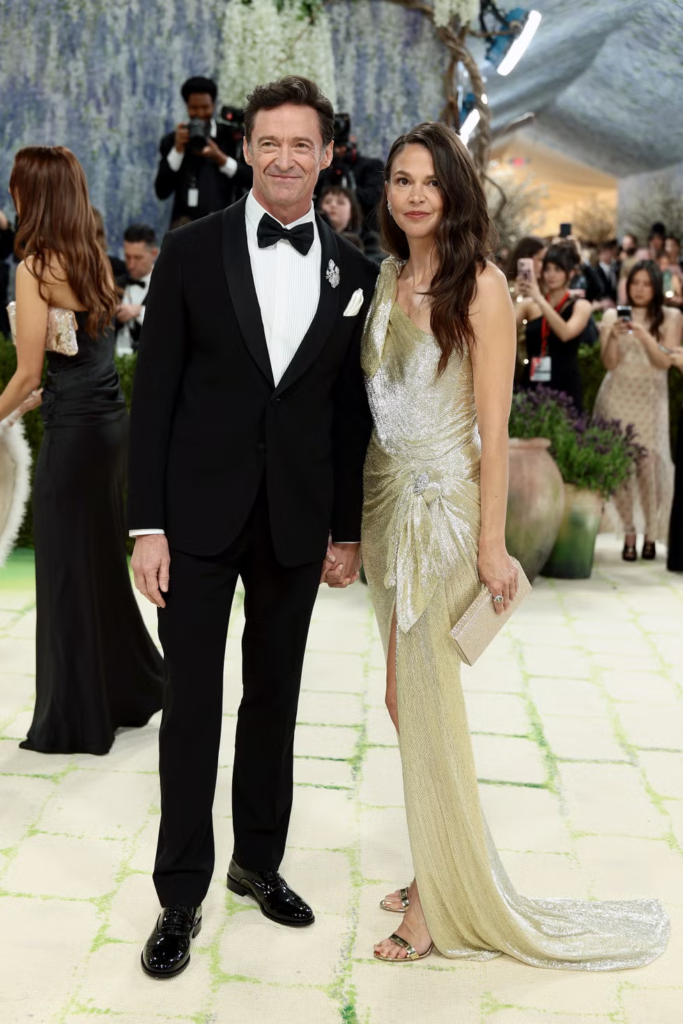 Hugh Jackman and Sutton Foster at the 2026 Met Gala