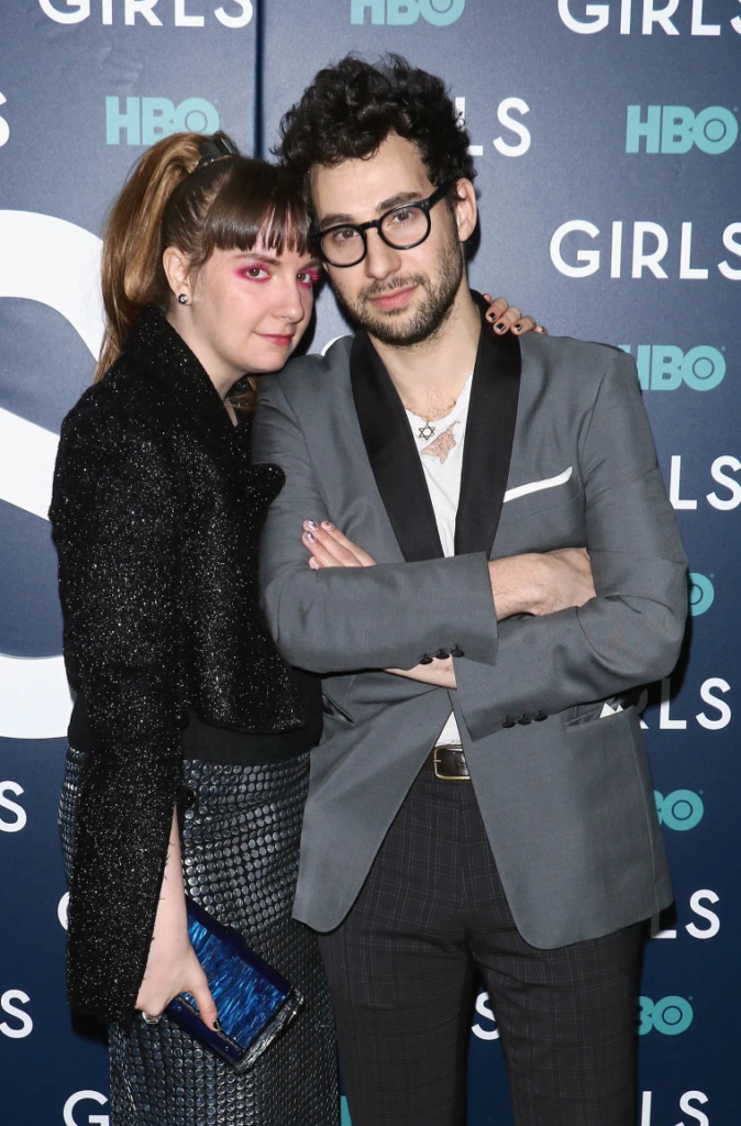 Jack Antonoff and Lena Dunham