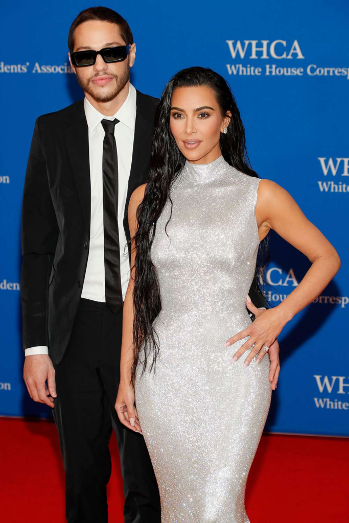 Pete Davidson and Kim Kardashian