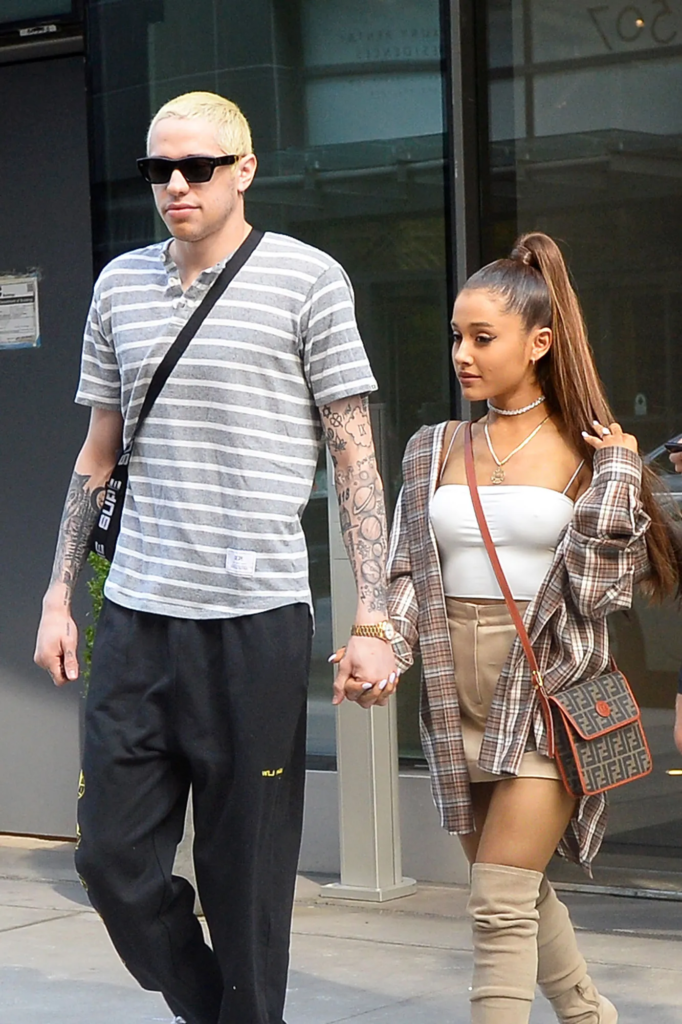 Pete Davidson and Ariana Grande