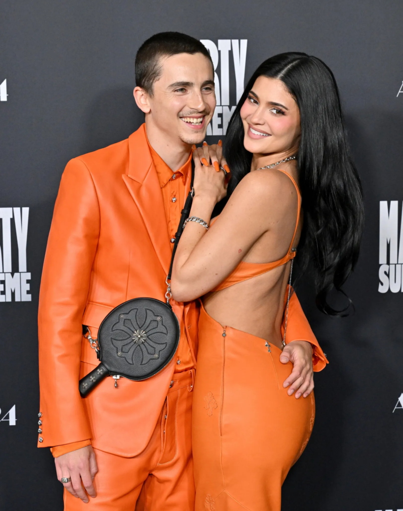 Kylie Jenner and Timothée Chalamet