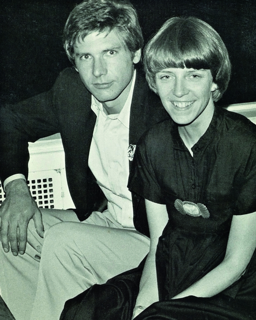 Harrison Ford and Mary Marquardt