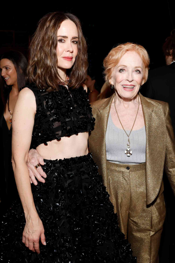 Sarah Paulson and Holland Taylor at an event