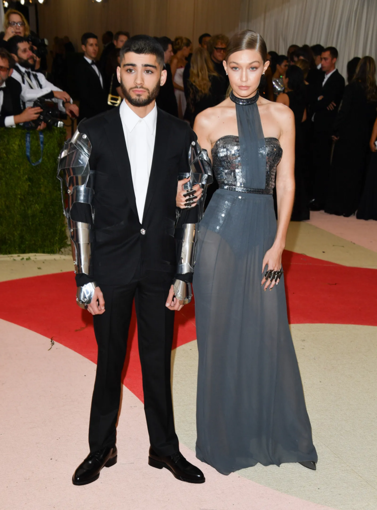 Gigi Hadid and Zayn Malik at an event