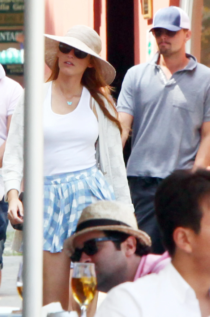 Leonardo DiCaprio and Blake Lively
