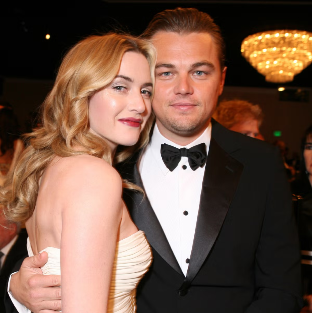 Leonardo DiCaprio and Kate Winslet