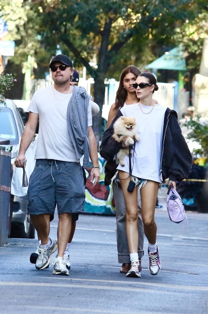 Leonardo DiCaprio and Vittoria Ceretti