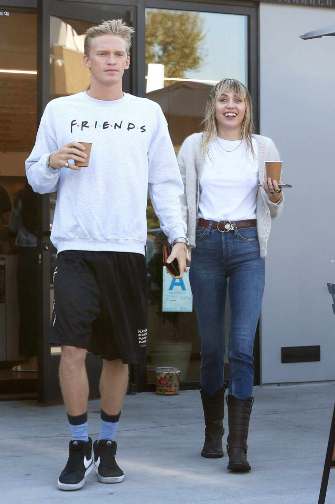 Miley Cyrus and Cody Simpson