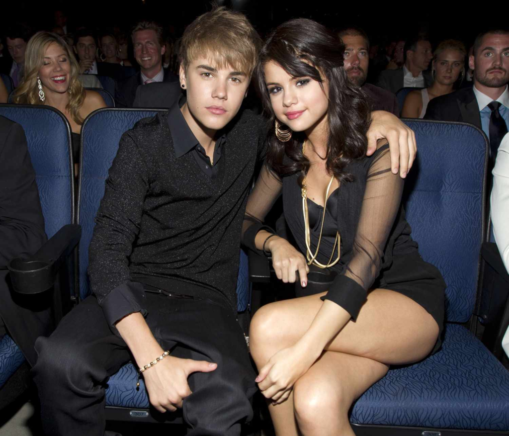 Selena Gomez and Justin Bieber