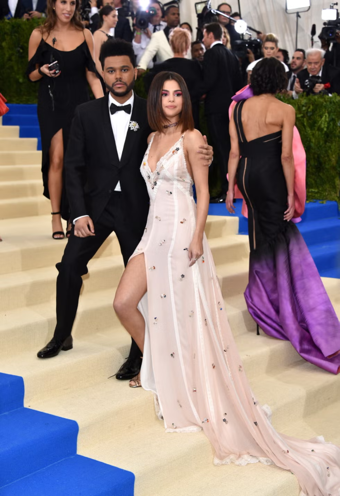 Selena Gomez and The Weeknd at the Met Gala