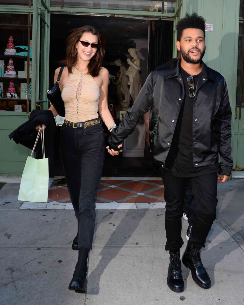 Bella Hadid and The Weeknd stepping out