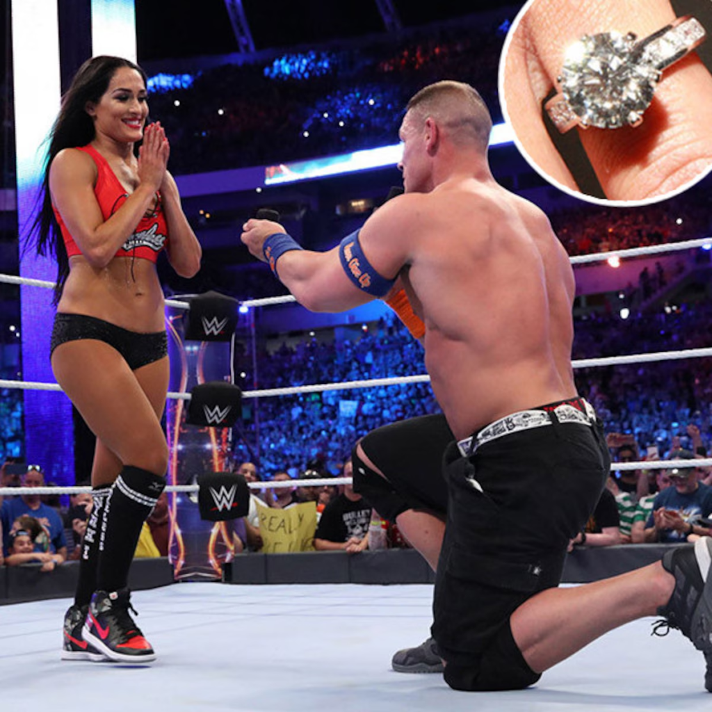 Nikki Bella and John Cena engagement