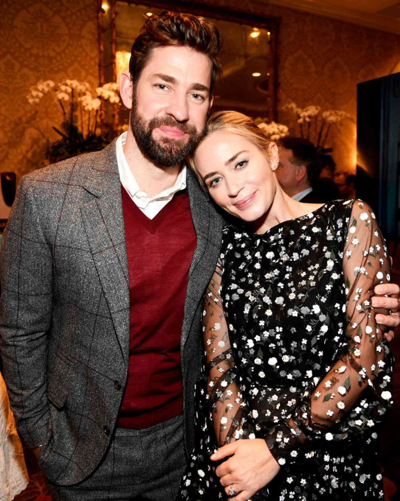 mily Blunt and John Krasinski 