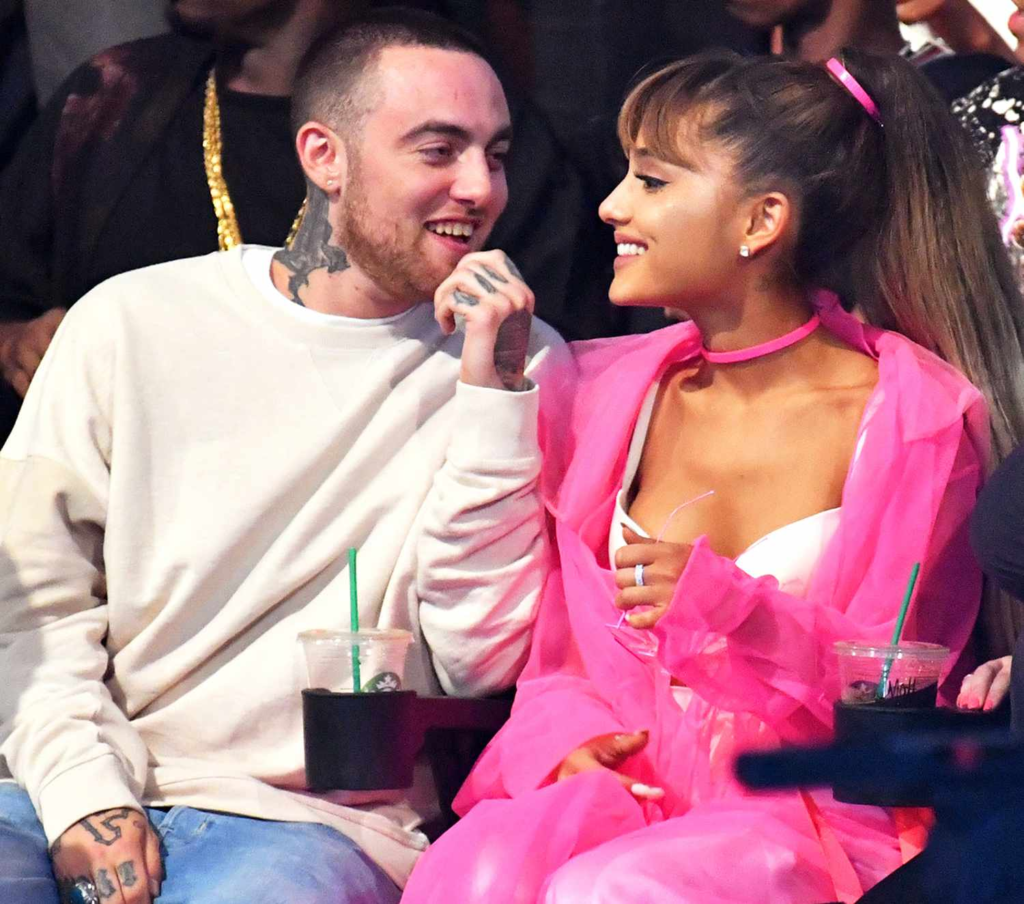 Ariana Grande and Mac Miller