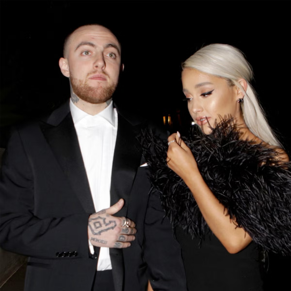 Ariana Grande and Mac Miller outing