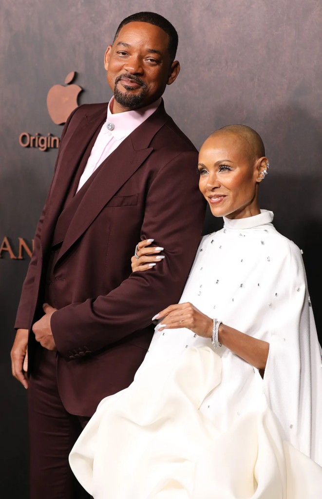Will Smith and Jada Pinkett Smith at an event