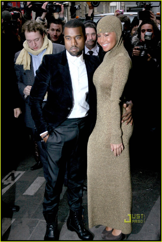 Kanye West and Amber Rose