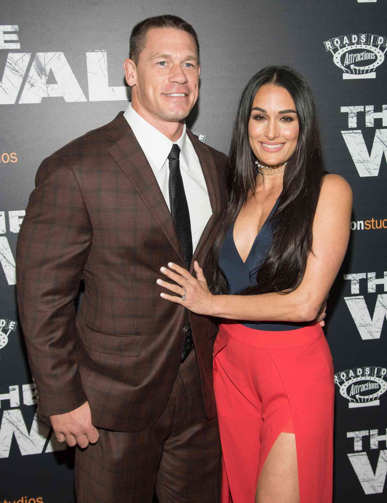 Nikki Bella and John Cena
