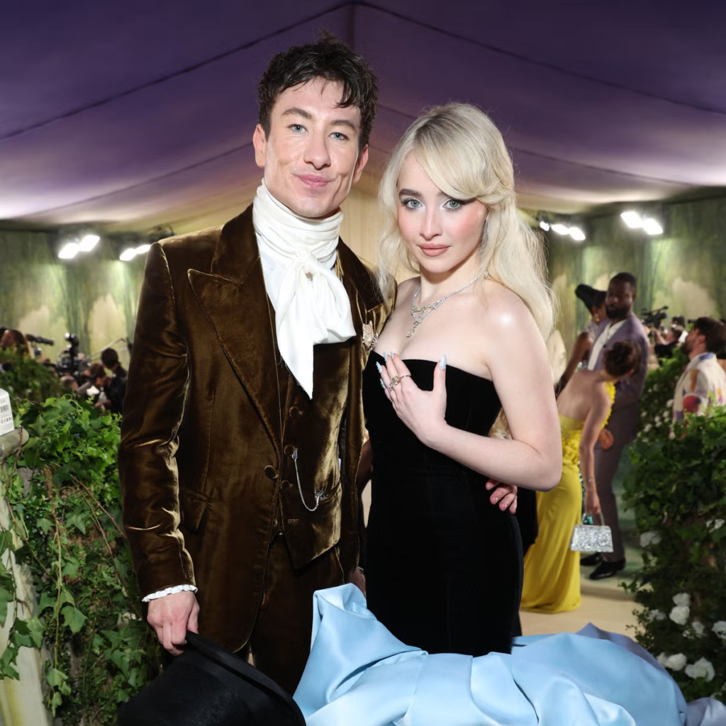 Sabrina Carpenter and Barry Keoghan at an event