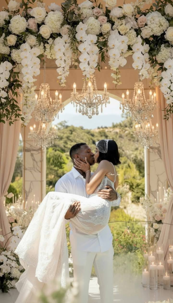 Meagan Good and Jonathan Majors wedding