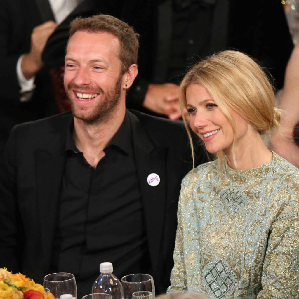 Chris Martin and Gwyneth Paltrow at an event