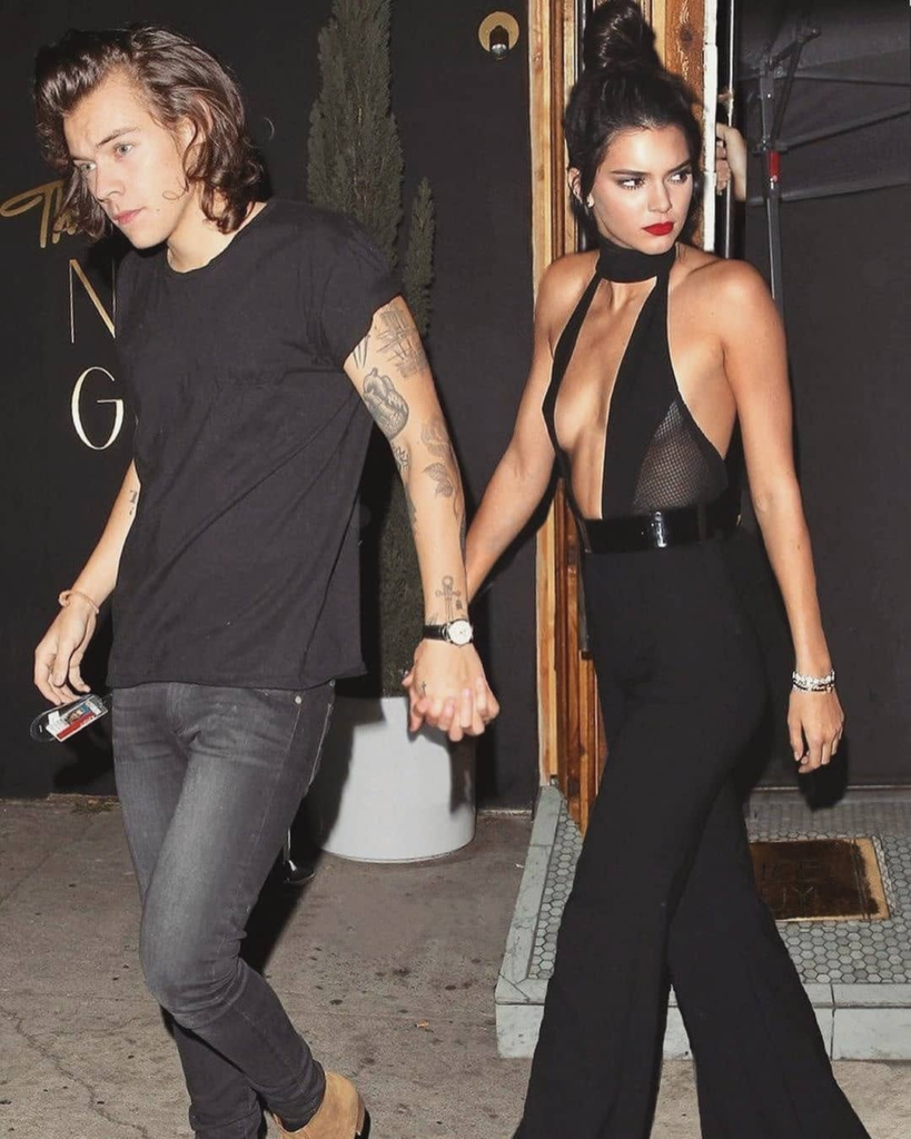 Kendall Jenner and Harry Styles holding hands