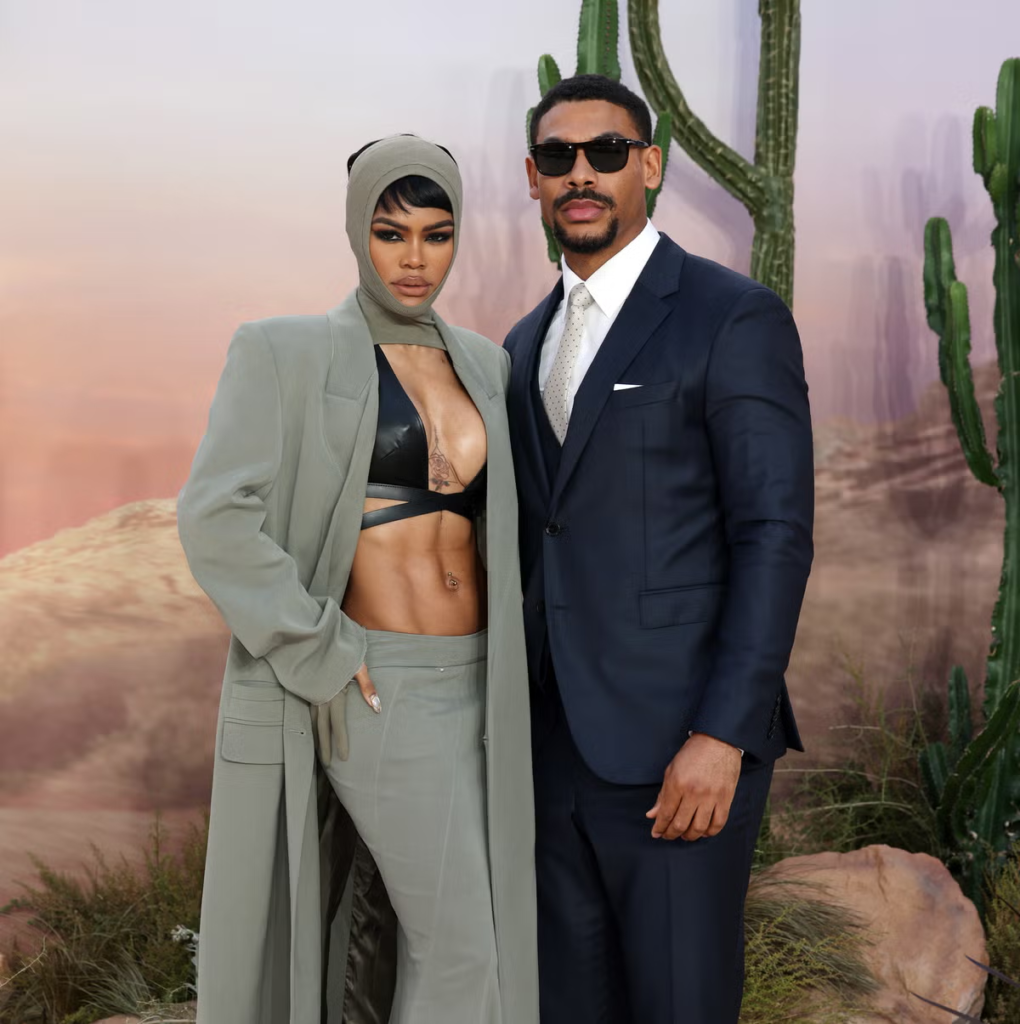 Teyana Taylor and Aaron Pierre