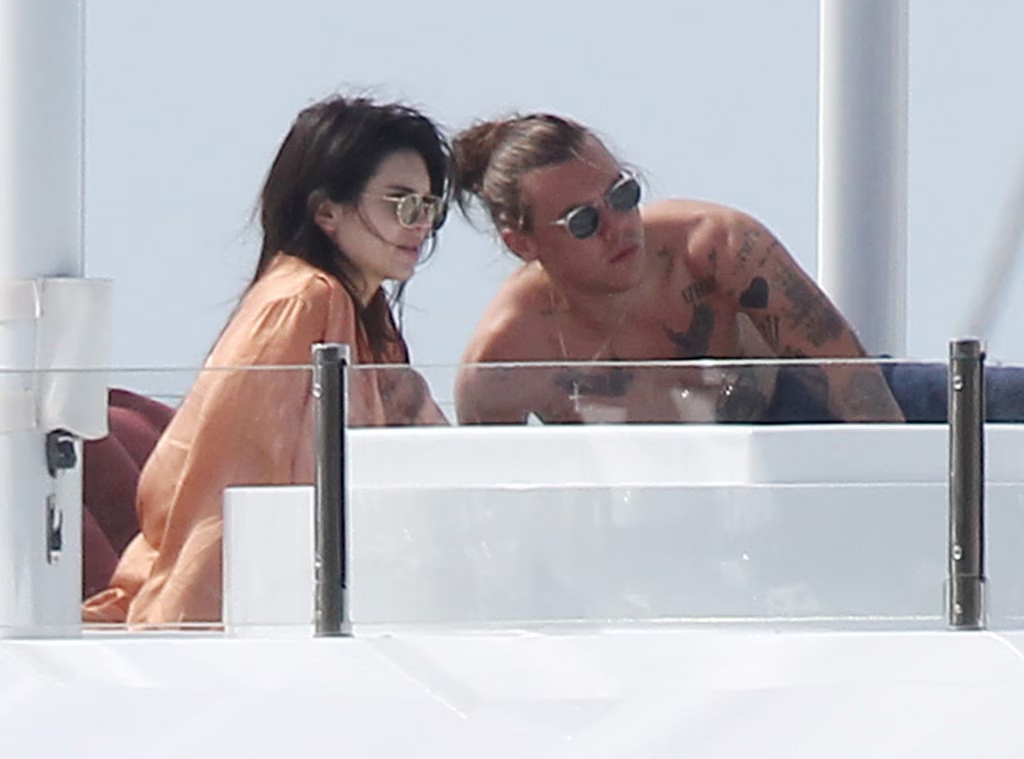 Kendall Jenner and Harry Styles on a luxury yatch