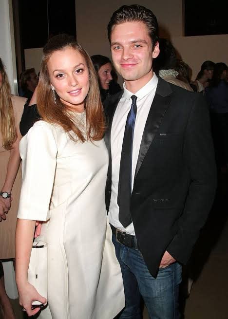 Leighton Meester and Sebastian Stan